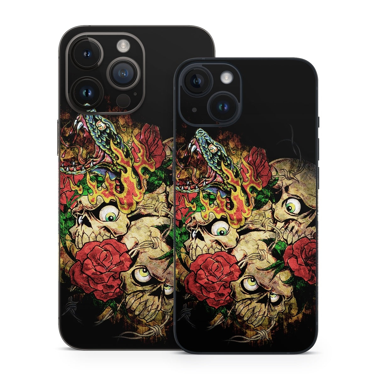 Gothic Tattoo - Apple iPhone 14 Skin