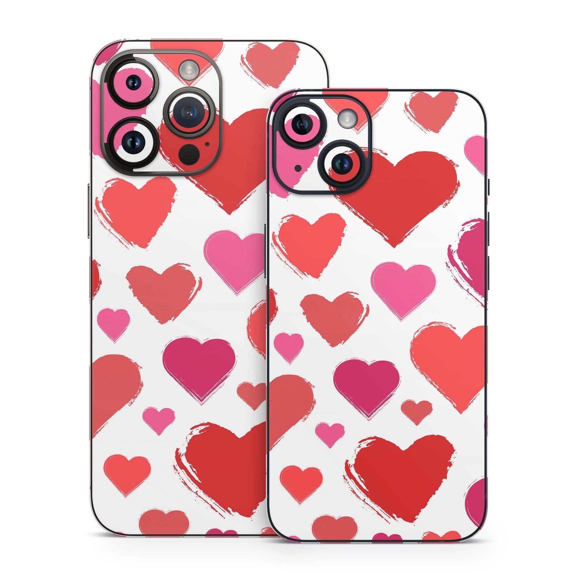 Hearts - Apple iPhone 14 Skin