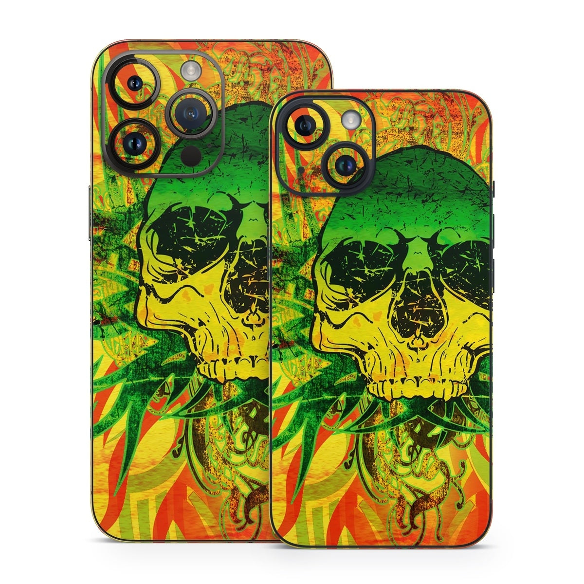 Hot Tribal Skull - Apple iPhone 14 Skin