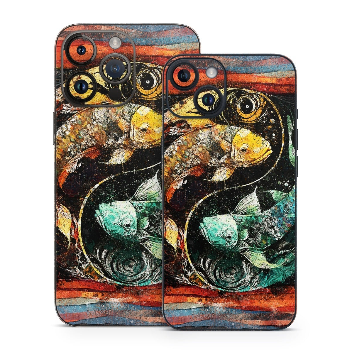 Koi Fish Yin Yang - Apple iPhone 14 Skin