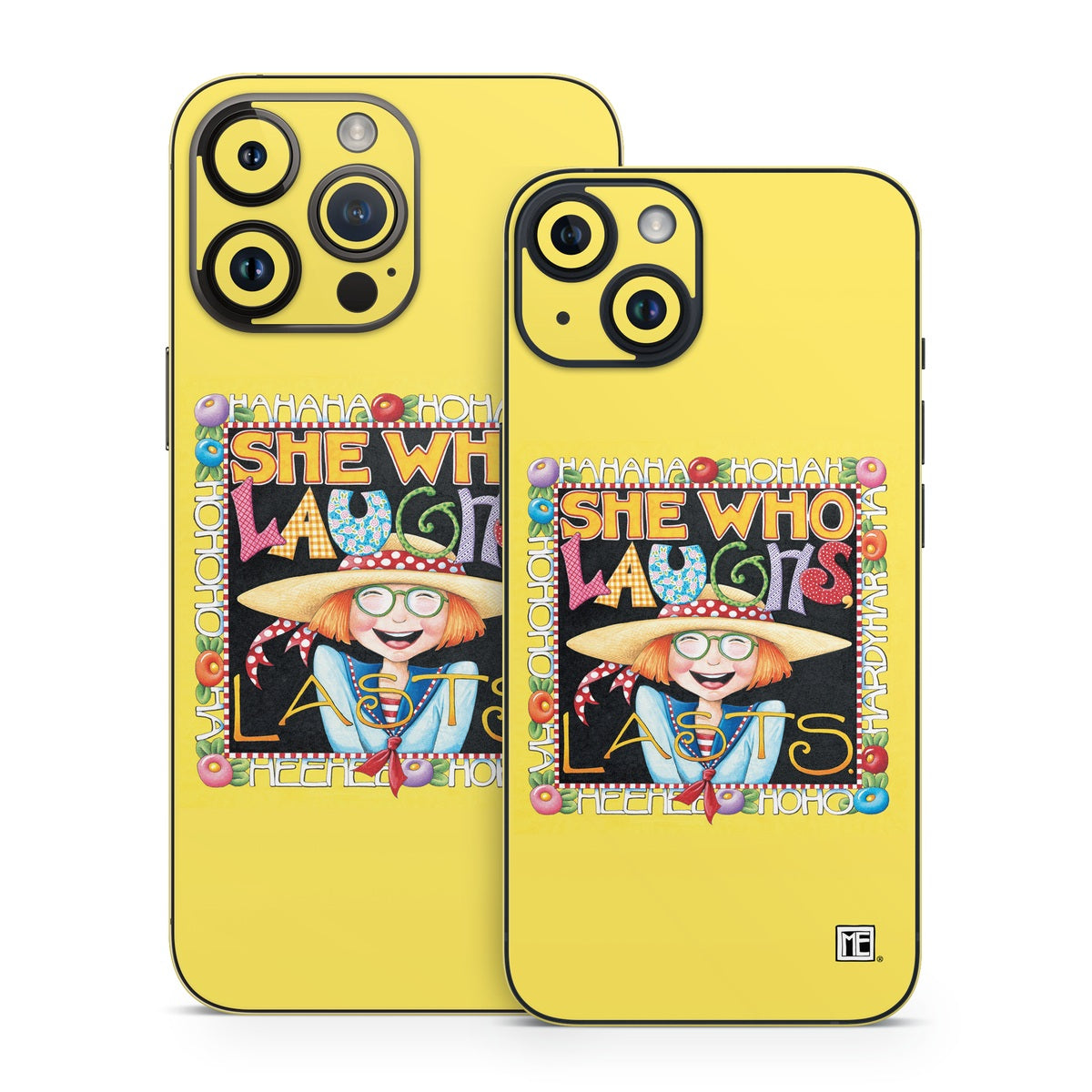 She Who Laughs - Apple iPhone 14 Skin