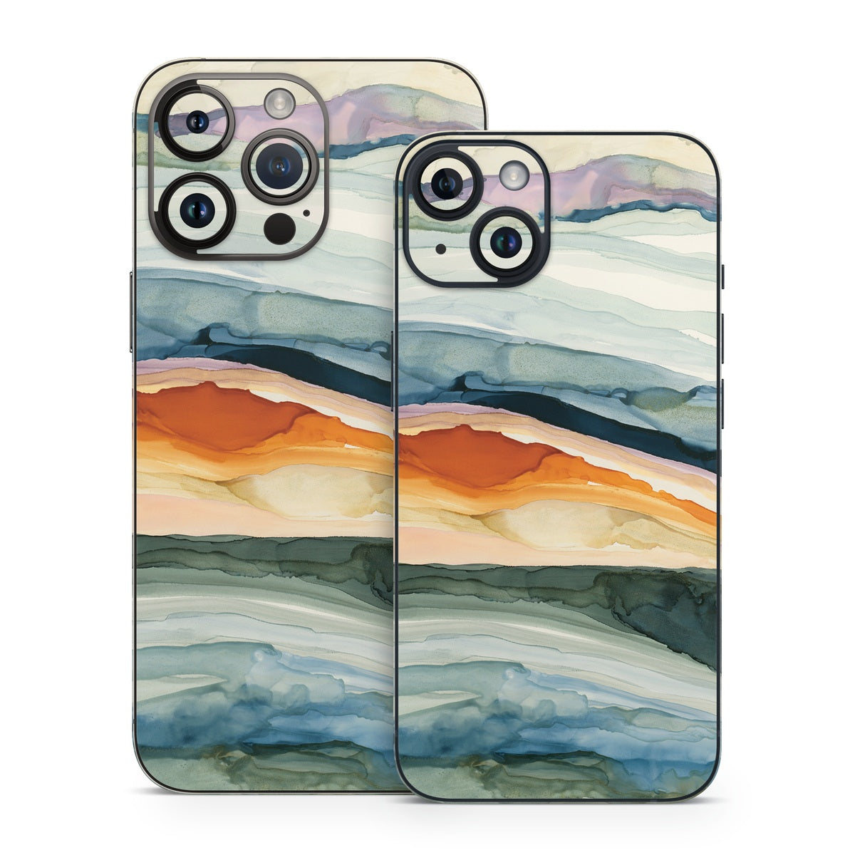 Layered Earth - Apple iPhone 14 Skin