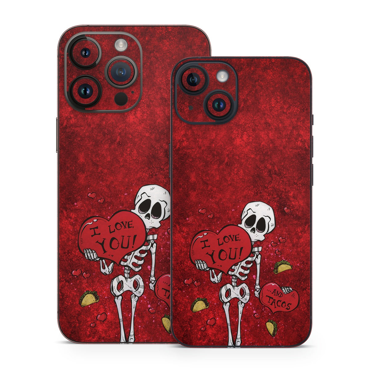 I Love You And Tacos - Apple iPhone 14 Skin