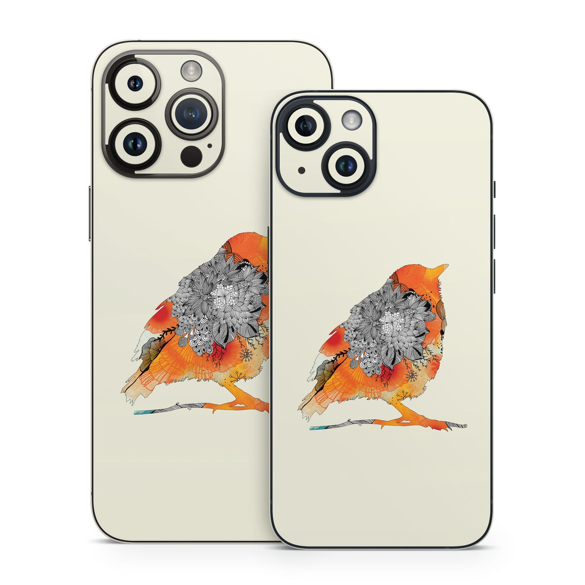 Orange Bird - Apple iPhone 14 Skin