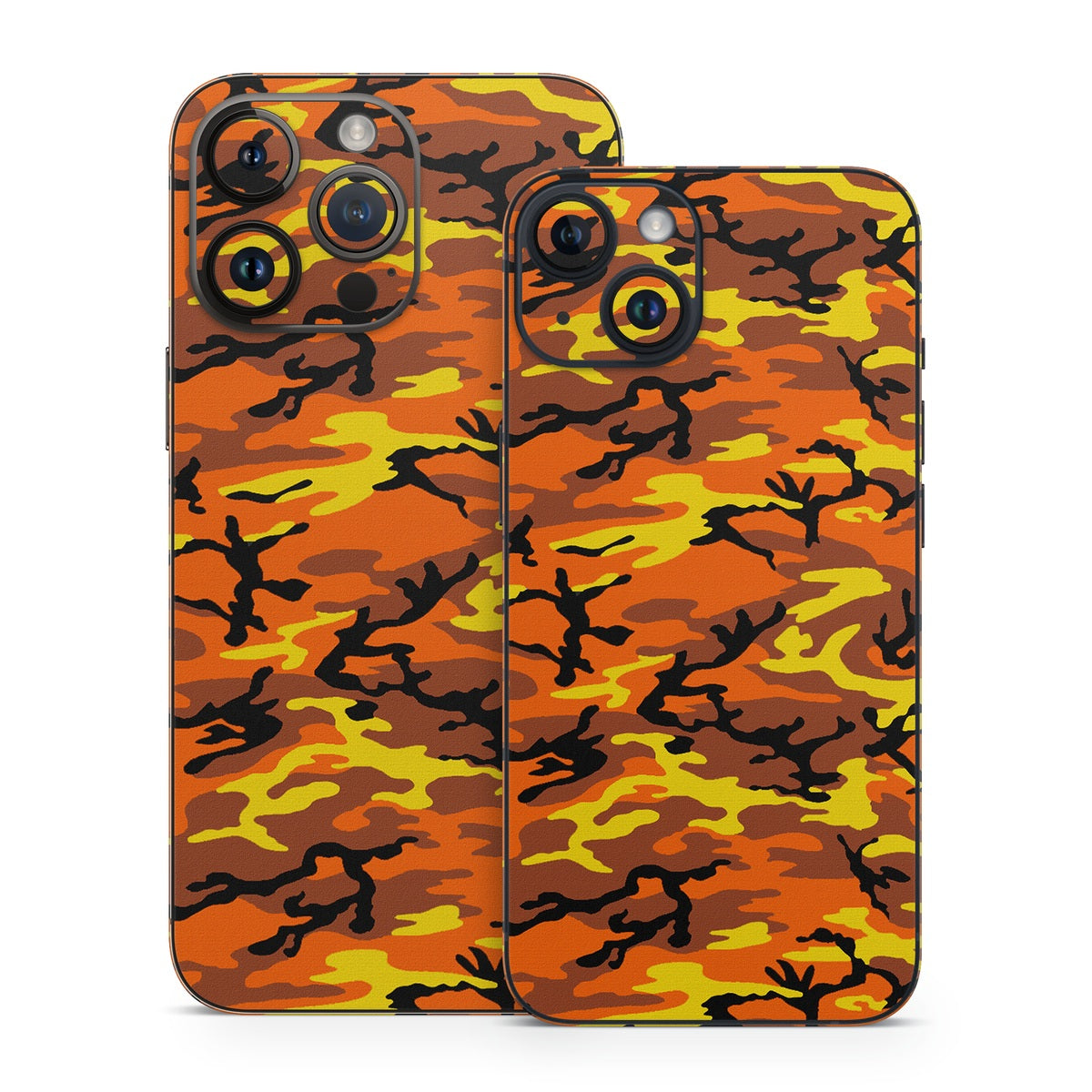 Orange Camo - Apple iPhone 14 Skin