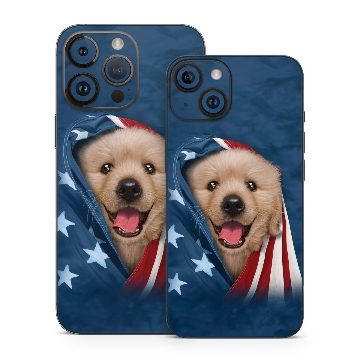 Patriotic Retriever - Apple iPhone 14 Skin