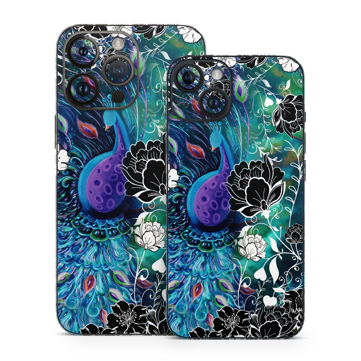 Peacock Garden - Apple iPhone 14 Skin