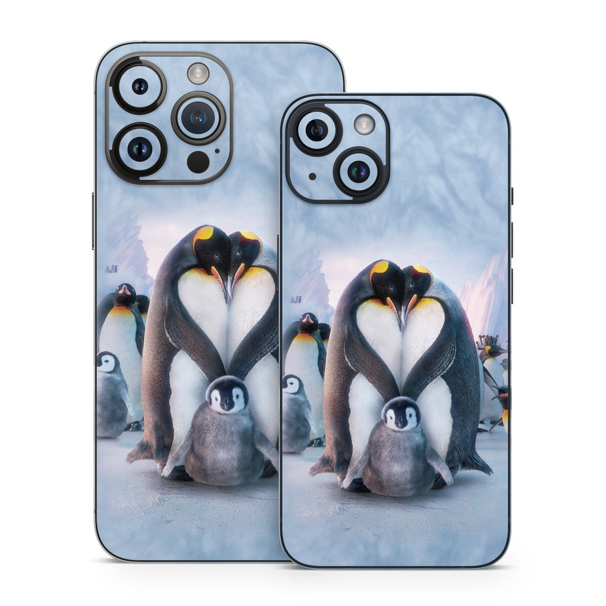 Penguin Heart - Apple iPhone 14 Skin