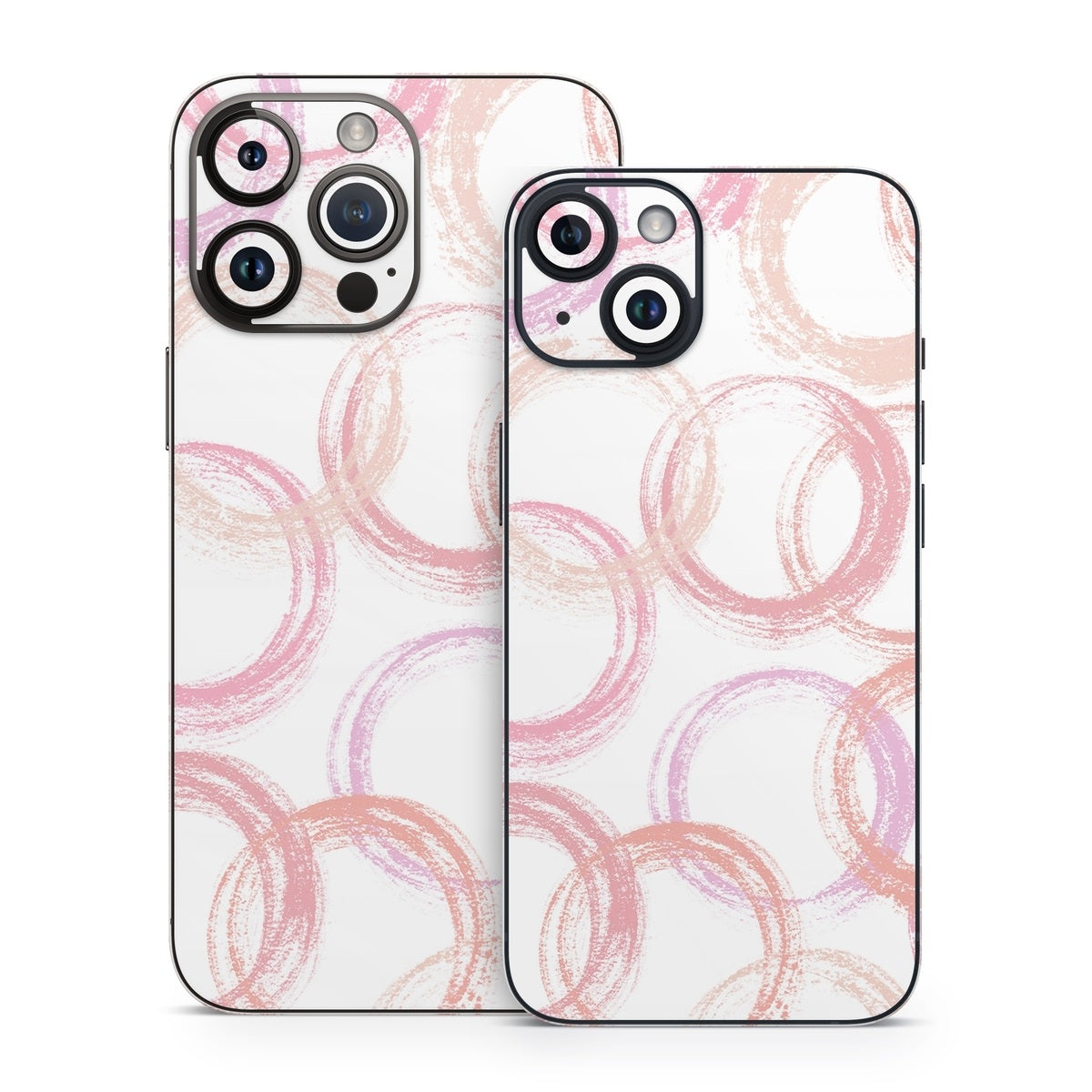 Pink Circles - Apple iPhone 14 Skin