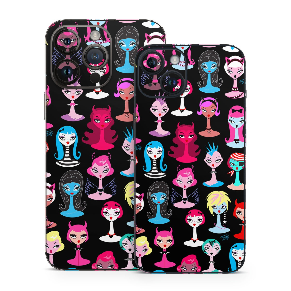 Punky Goth Dollies - Apple iPhone 14 Skin