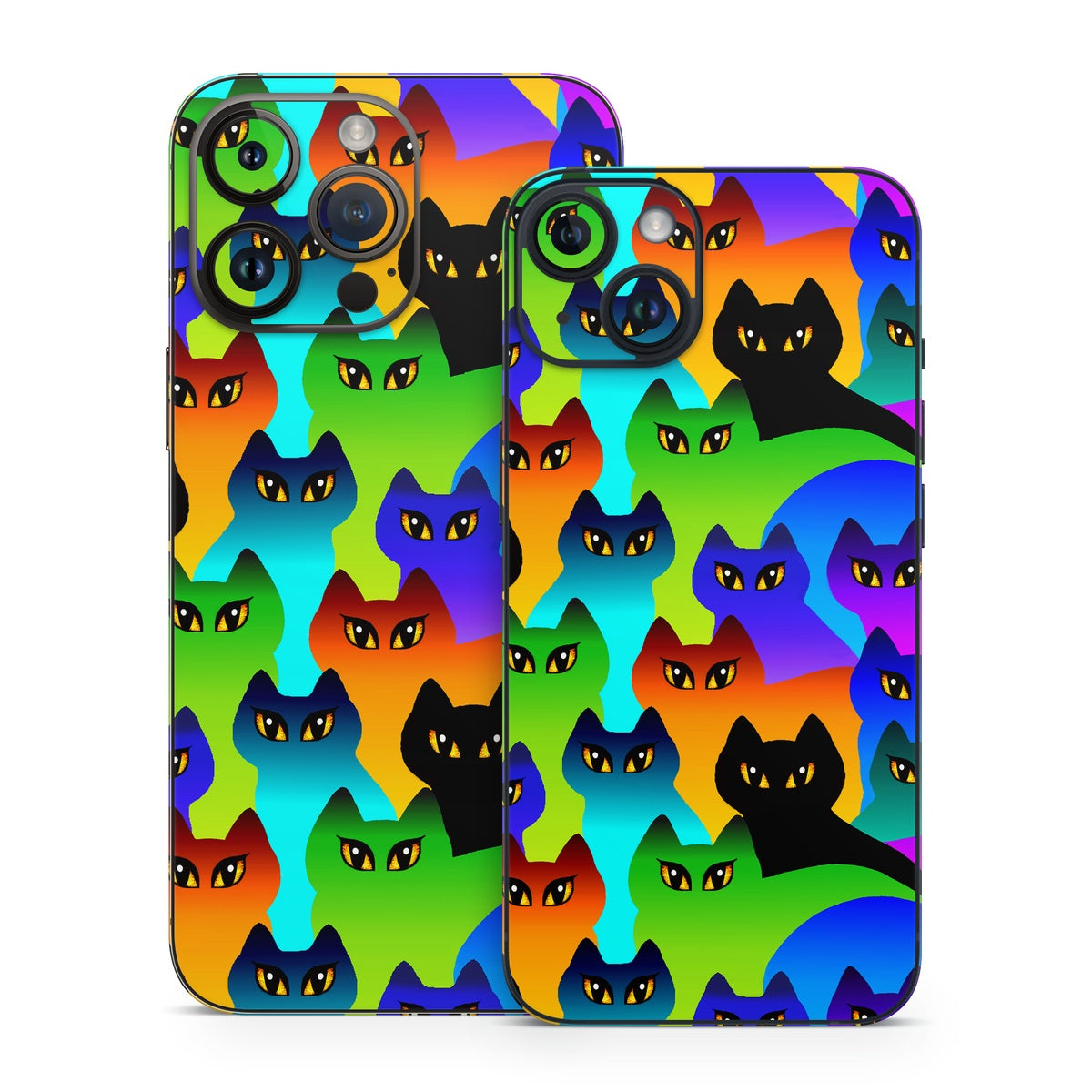 Rainbow Cats - Apple iPhone 14 Skin