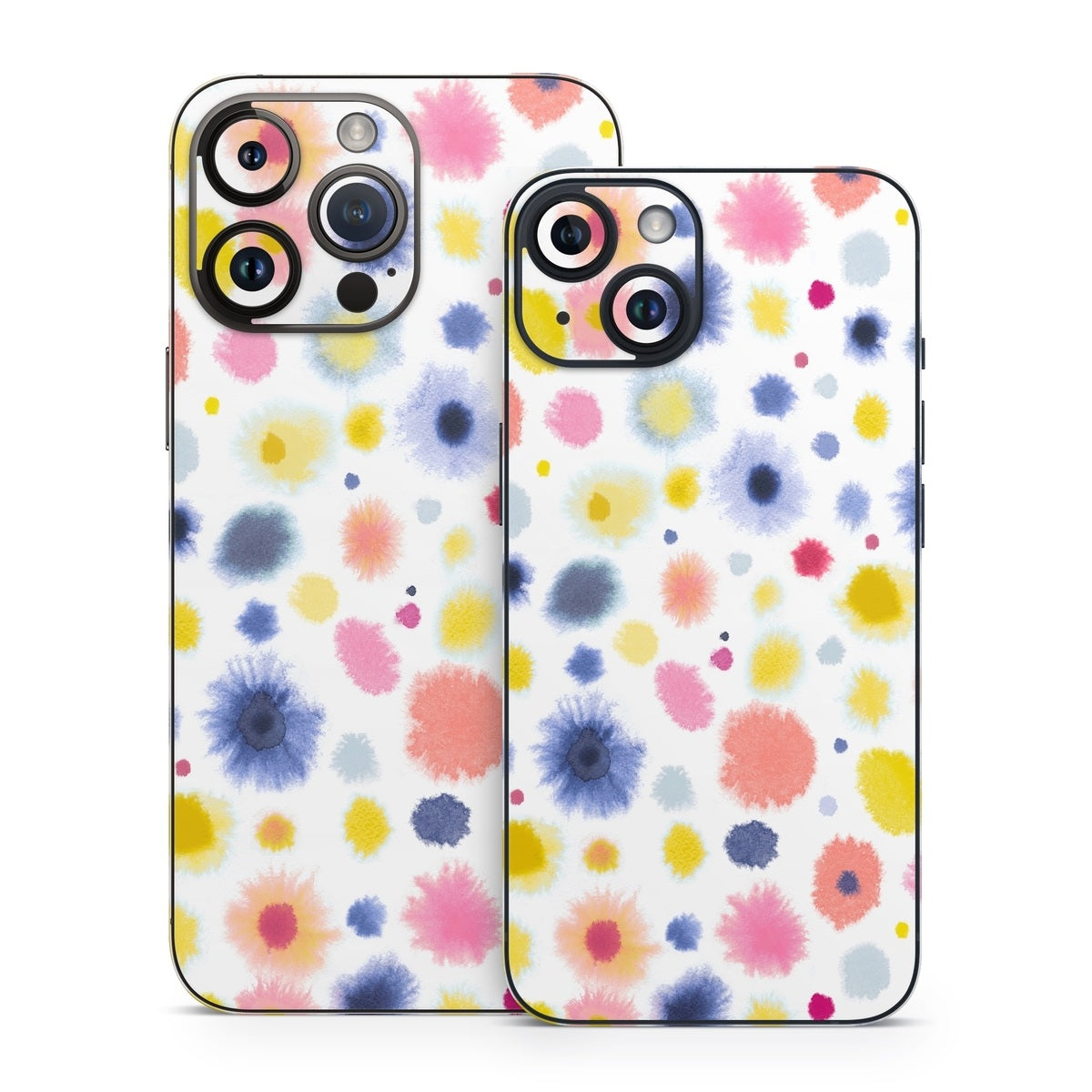 Red Blue Dots - Apple iPhone 14 Skin