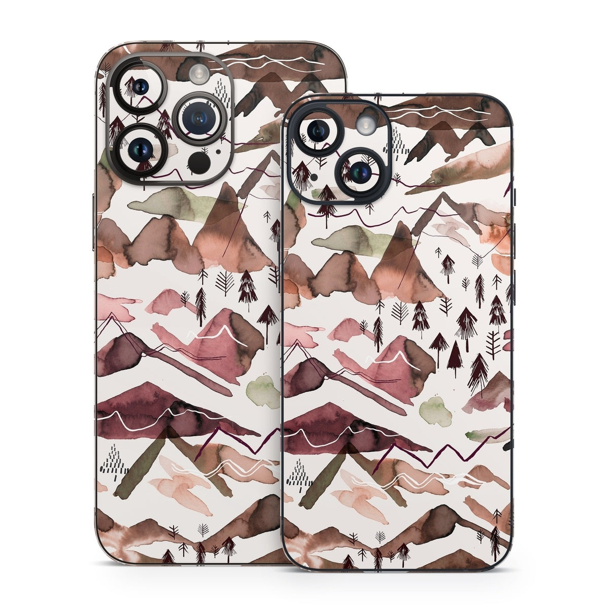 Red Mountains - Apple iPhone 14 Skin