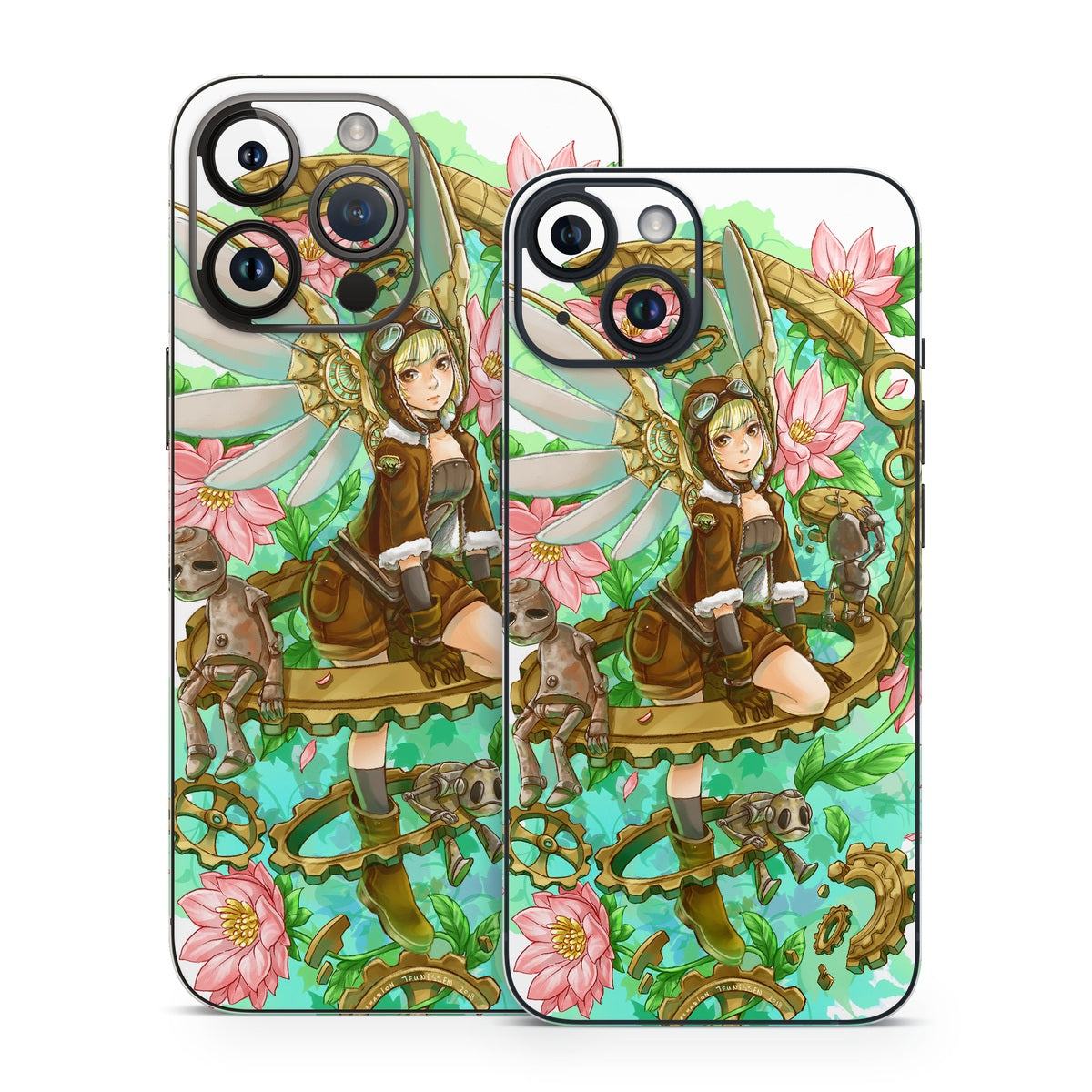 Steampunk Angel - Apple iPhone 14 Skin