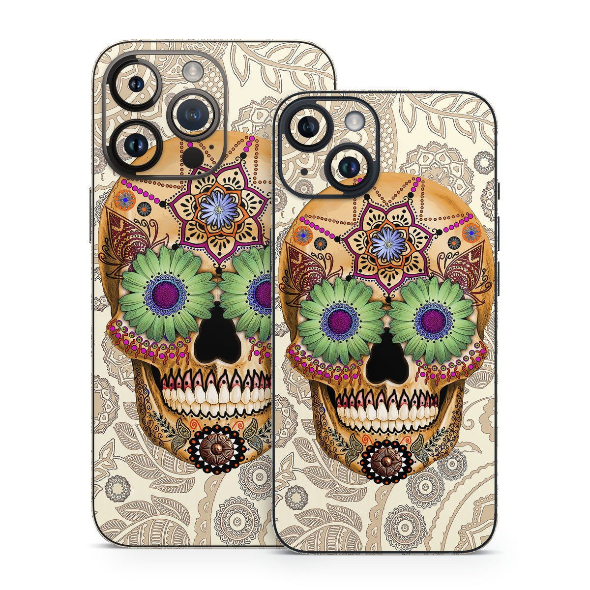 Sugar Skull Bone - Apple iPhone 14 Skin