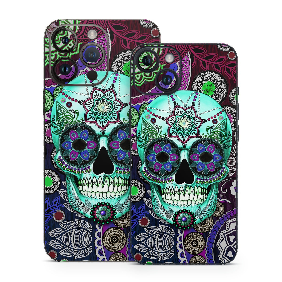 Sugar Skull Sombrero - Apple iPhone 14 Skin