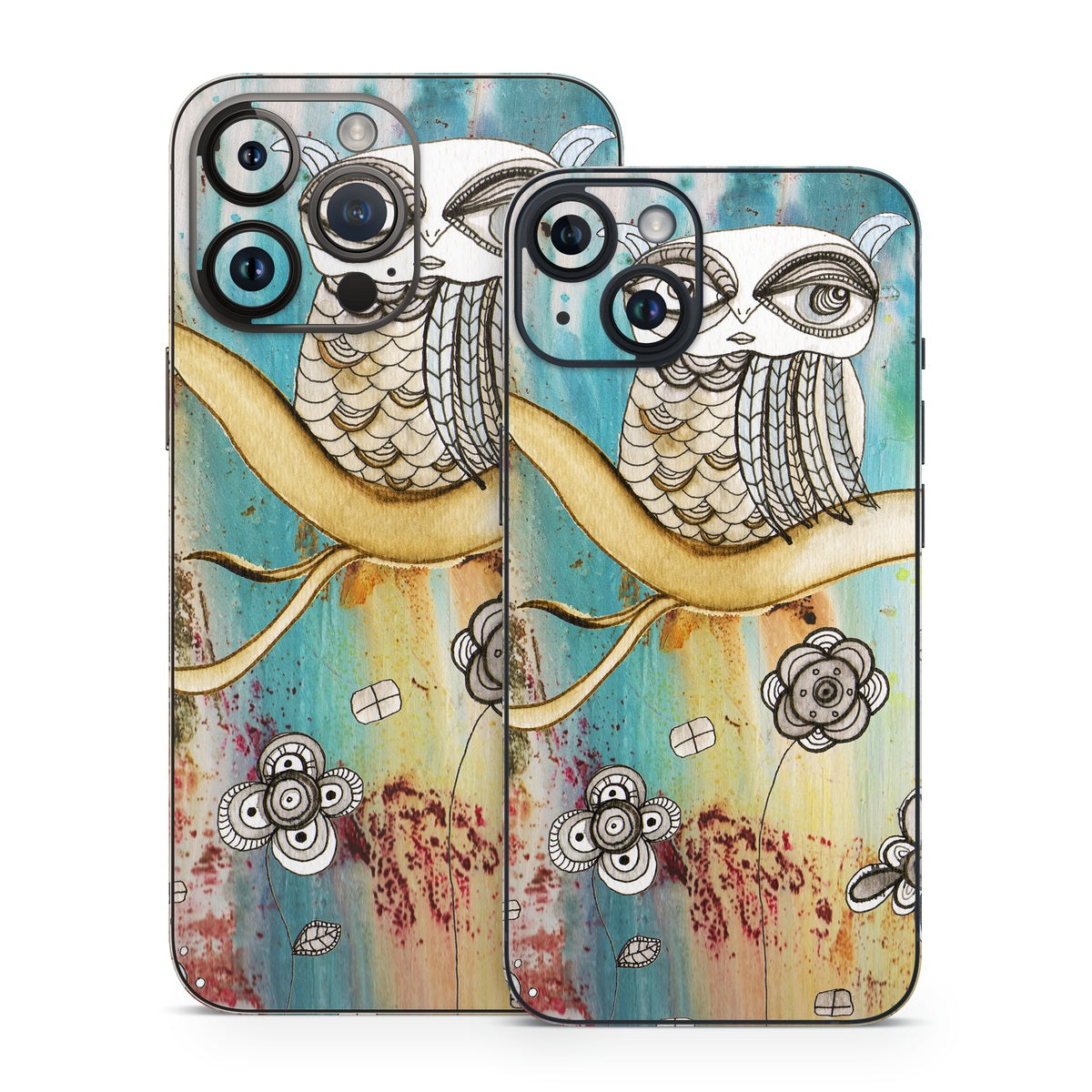 Surreal Owl - Apple iPhone 14 Skin