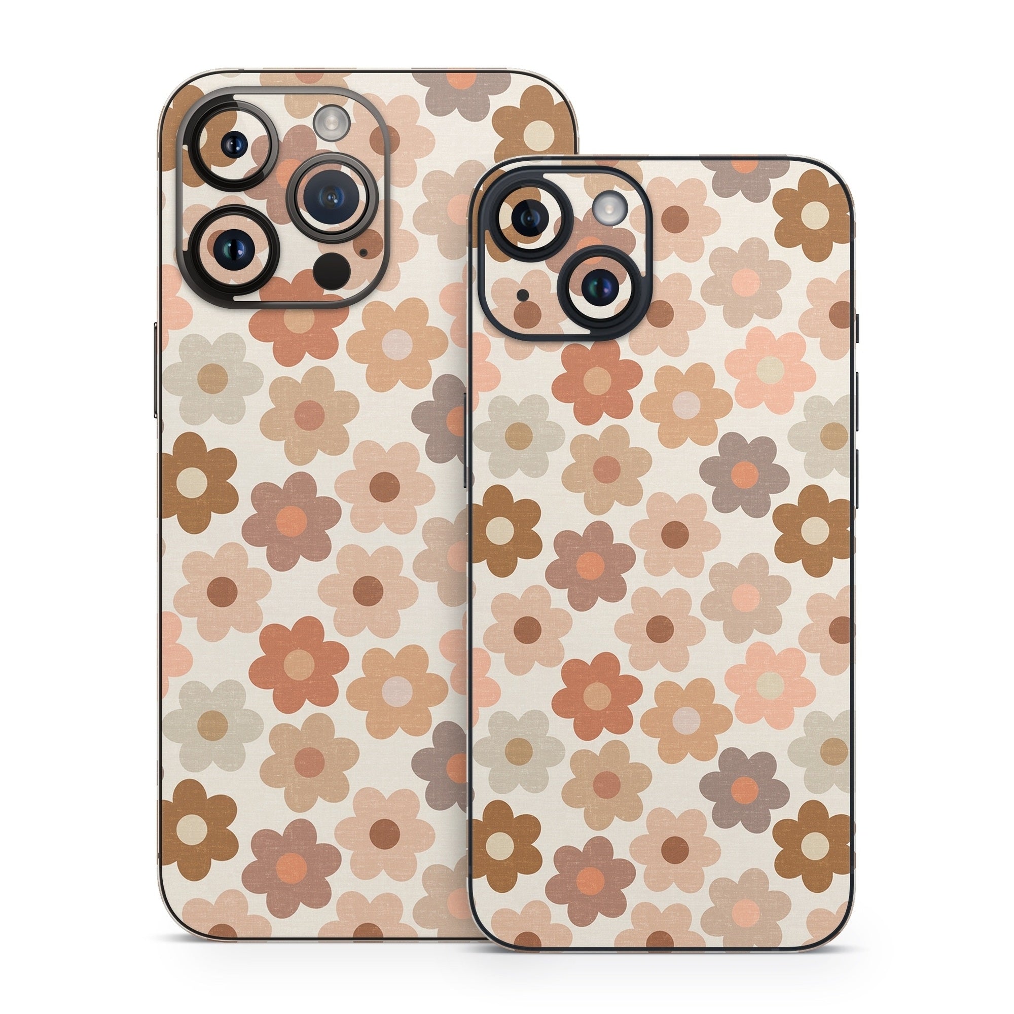 Terracotta Daisies - Apple iPhone 14 Skin