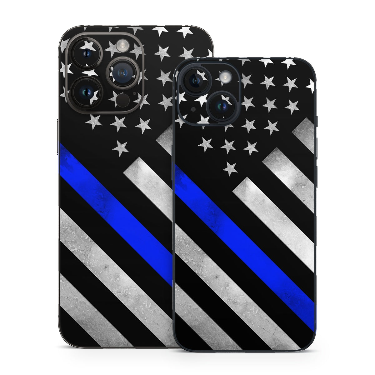 Thin Blue Line Hero - Apple iPhone 14 Skin