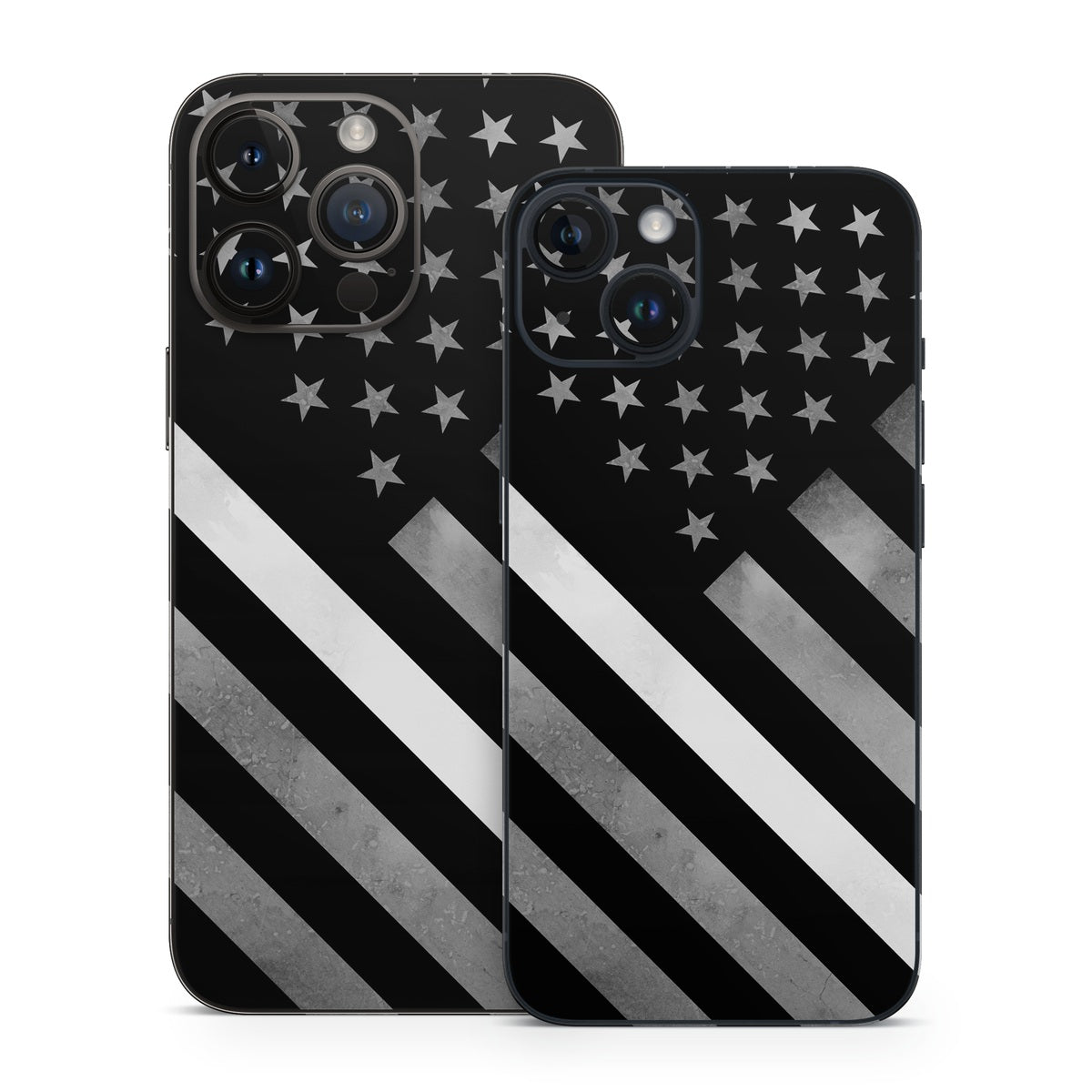 Thin White Line Hero - Apple iPhone 14 Skin