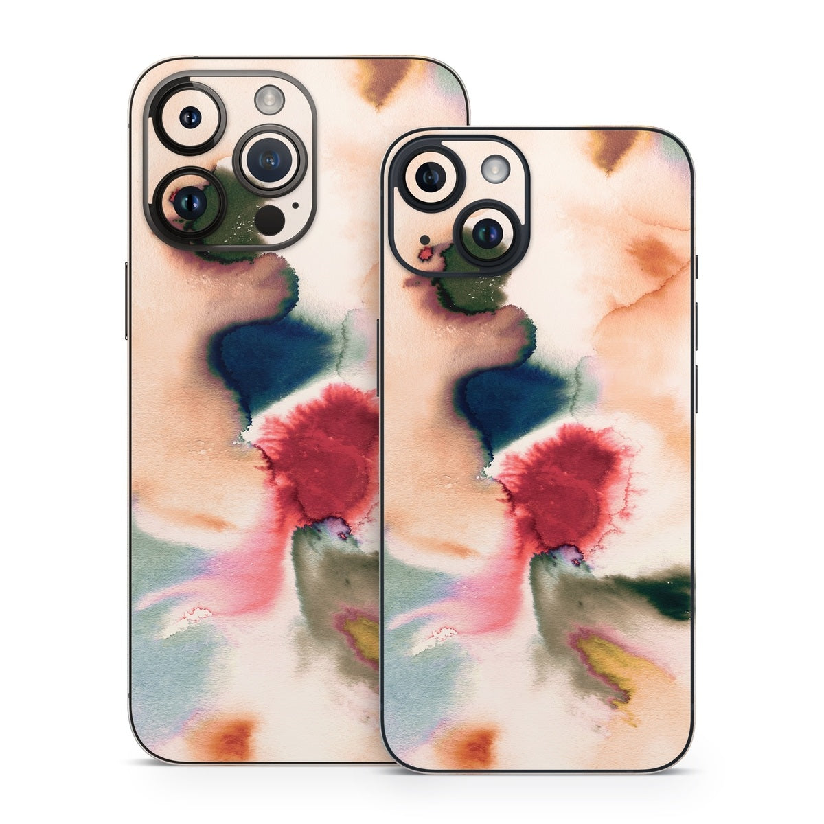 Abstract Watercolor Mineral - Apple iPhone 14 Skin