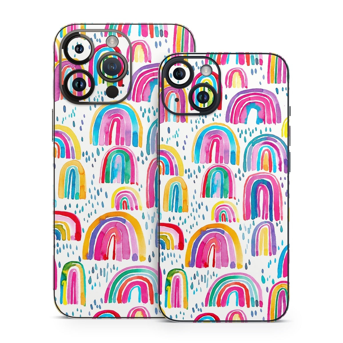 Watercolor Rainbows - Apple iPhone 14 Skin