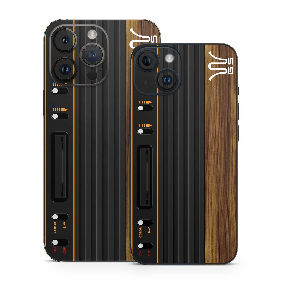 Wooden Gaming System - Apple iPhone 14 Skin