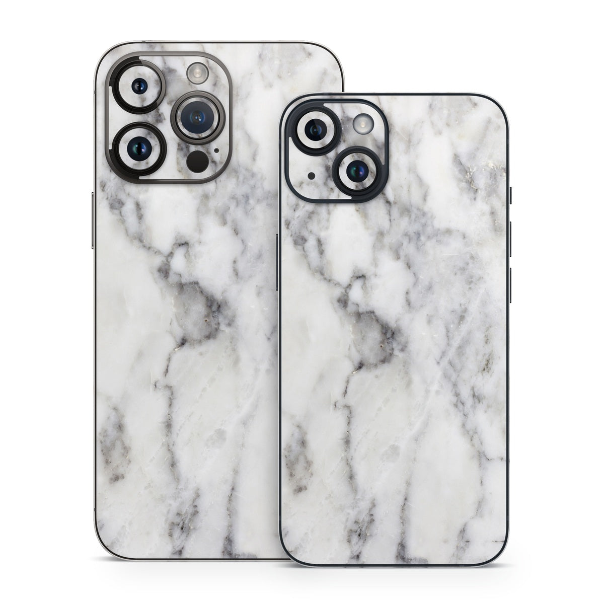 White Marble - Apple iPhone 14 Skin