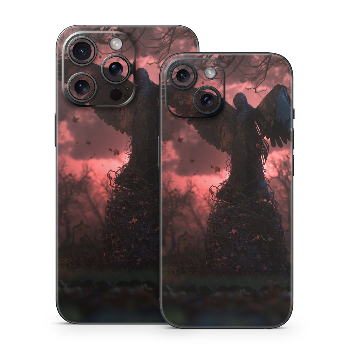 Black Angel - Apple iPhone 15 Skin