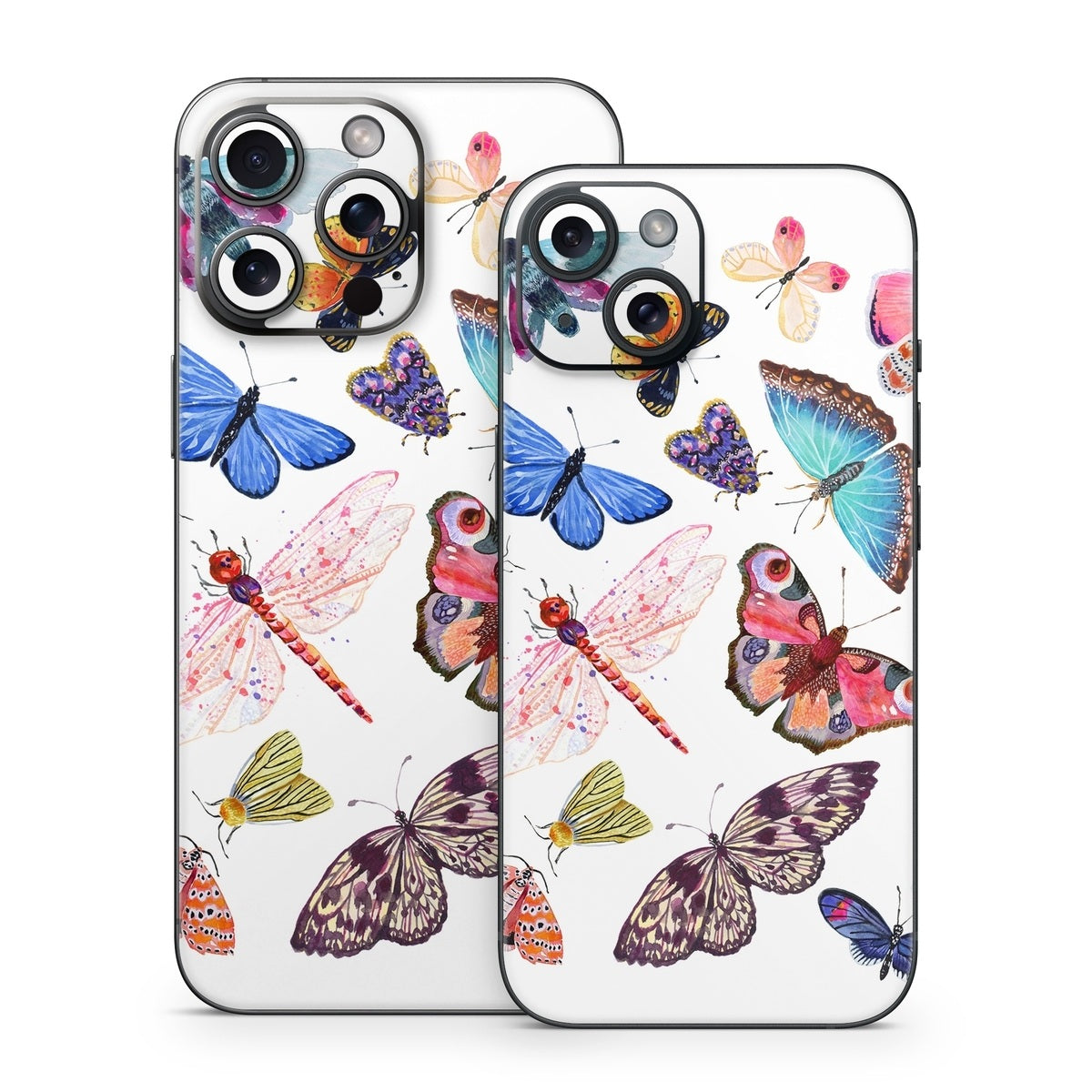 Butterfly Scatter - Apple iPhone 15 Skin