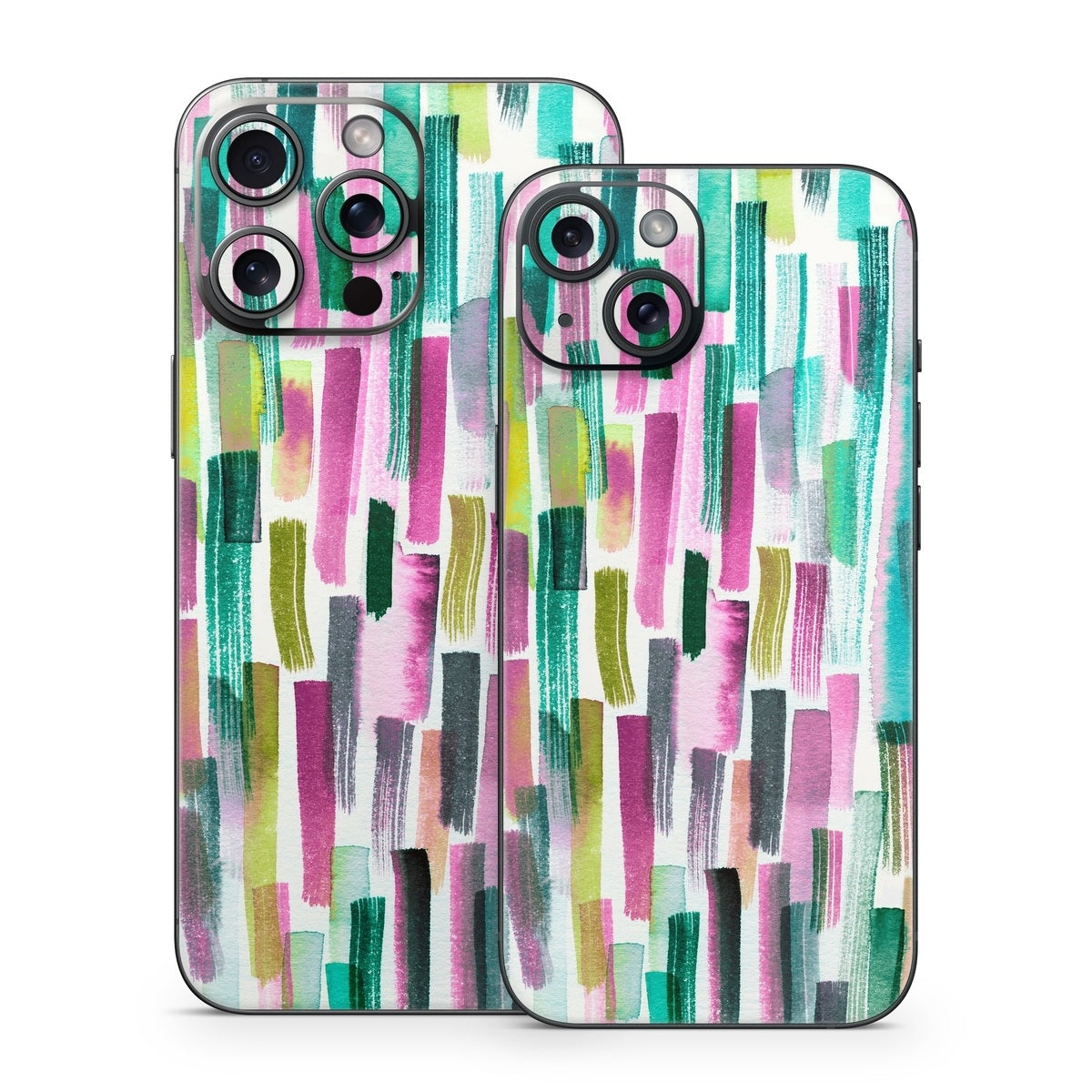 Colorful Brushstrokes - Apple iPhone 15 Skin