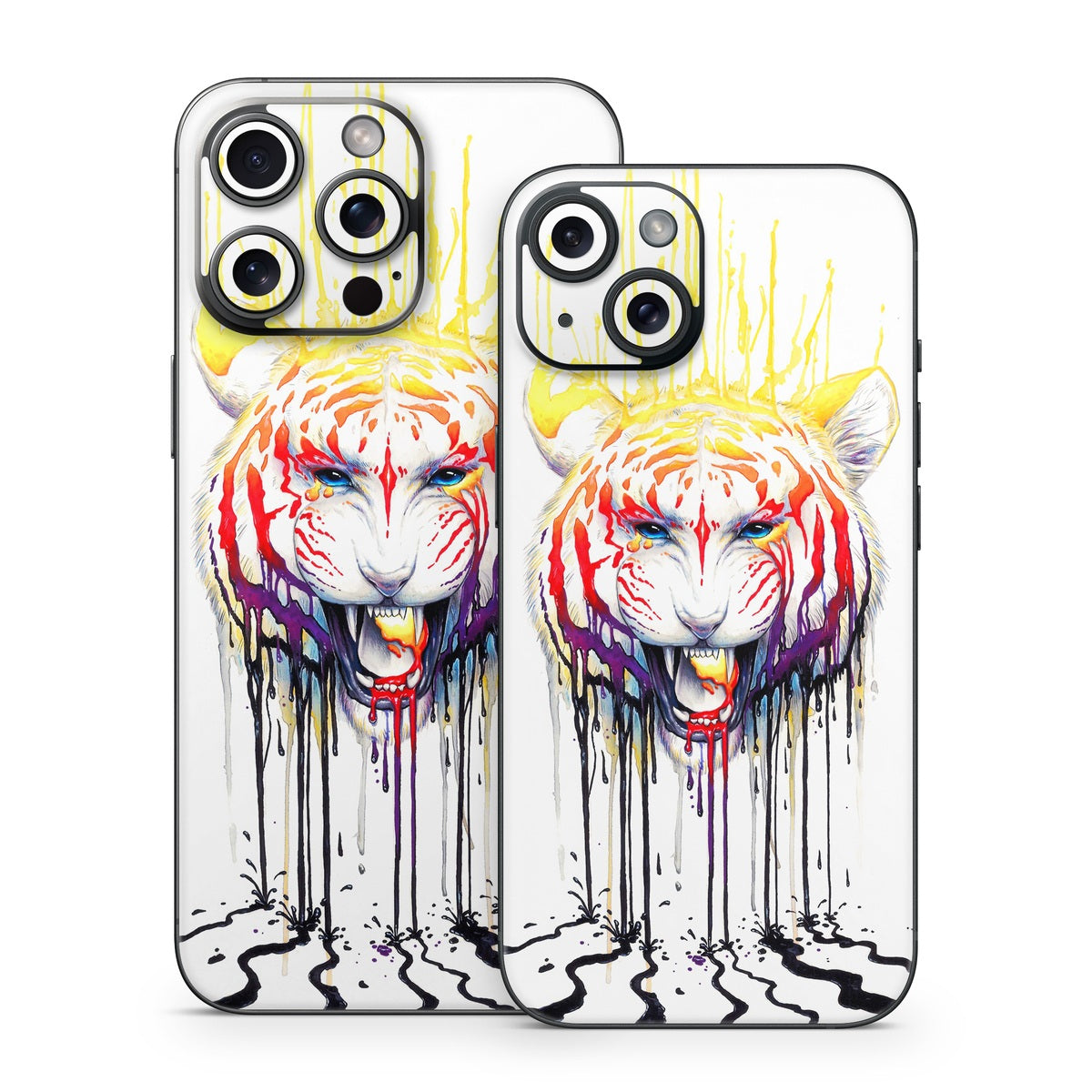 Fading Tiger - Apple iPhone 15 Skin