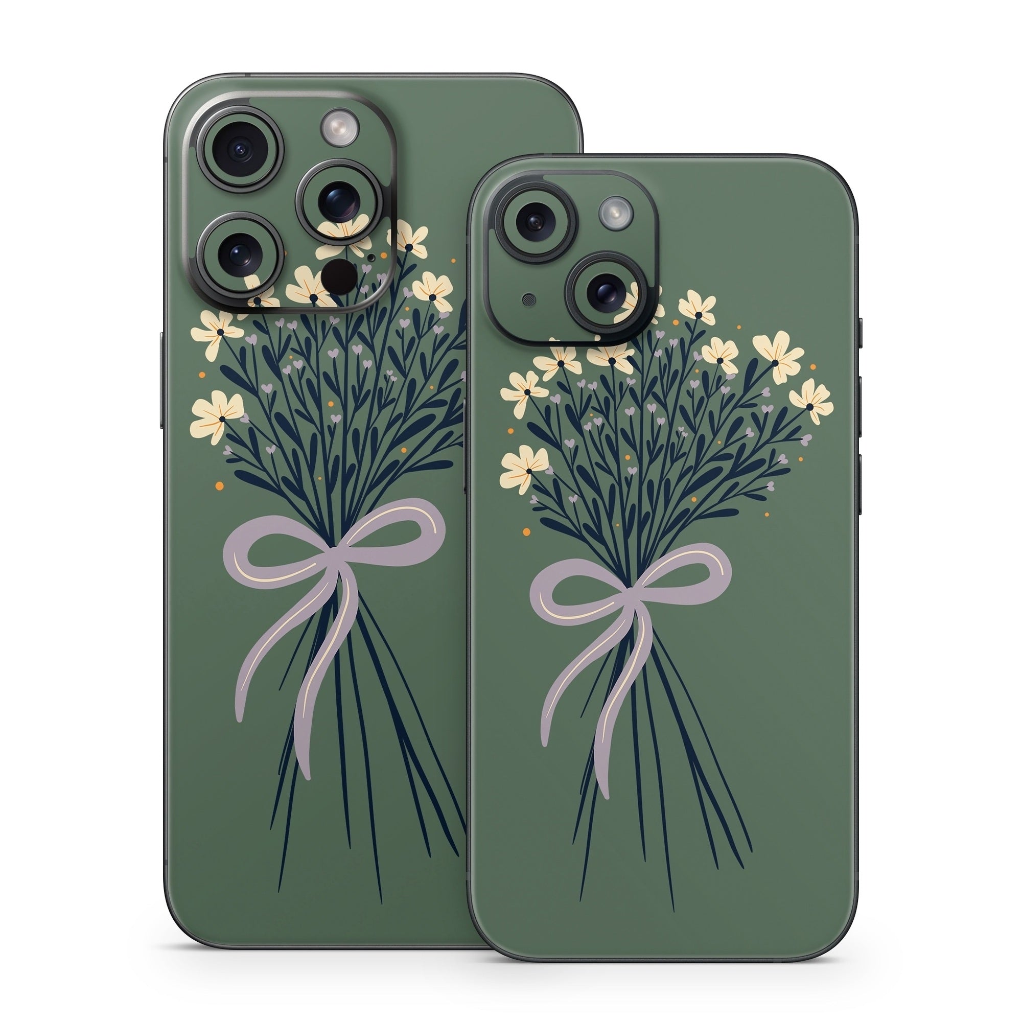 Floral Bouquet Bow - Apple iPhone 15 Skin