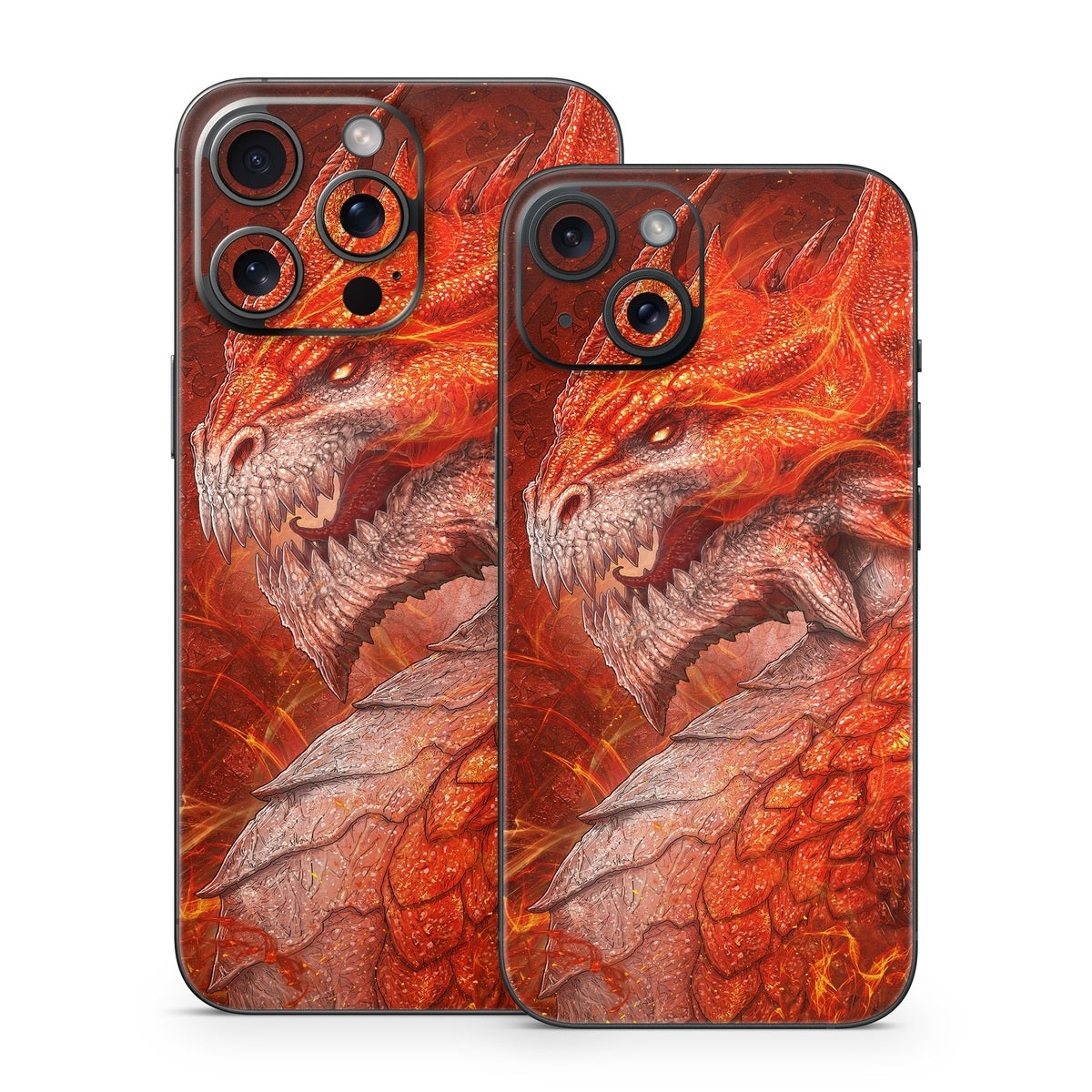 Flame Dragon - Apple iPhone 15 Skin