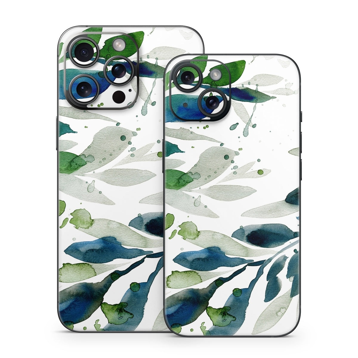 Floating Leaves - Apple iPhone 15 Skin