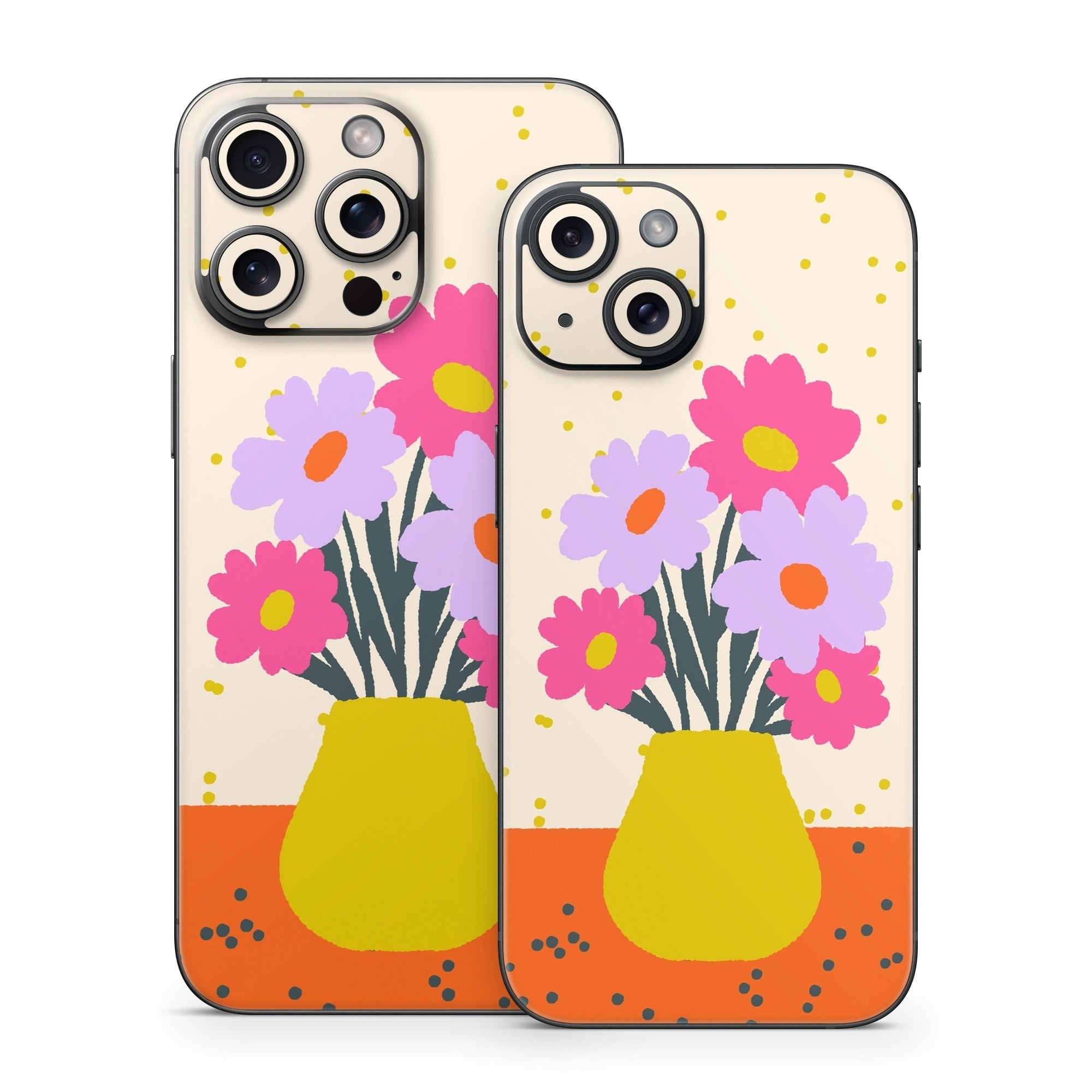 Flowers In A Vase - Apple iPhone 15 Skin