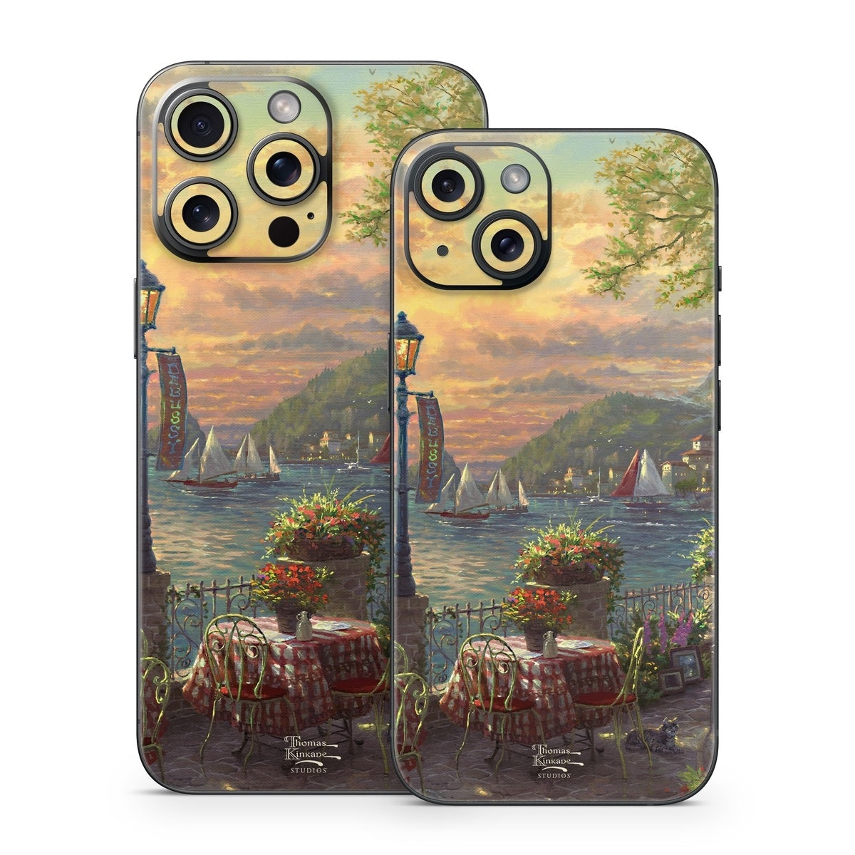 French Riviera Cafe - Apple iPhone 15 Skin