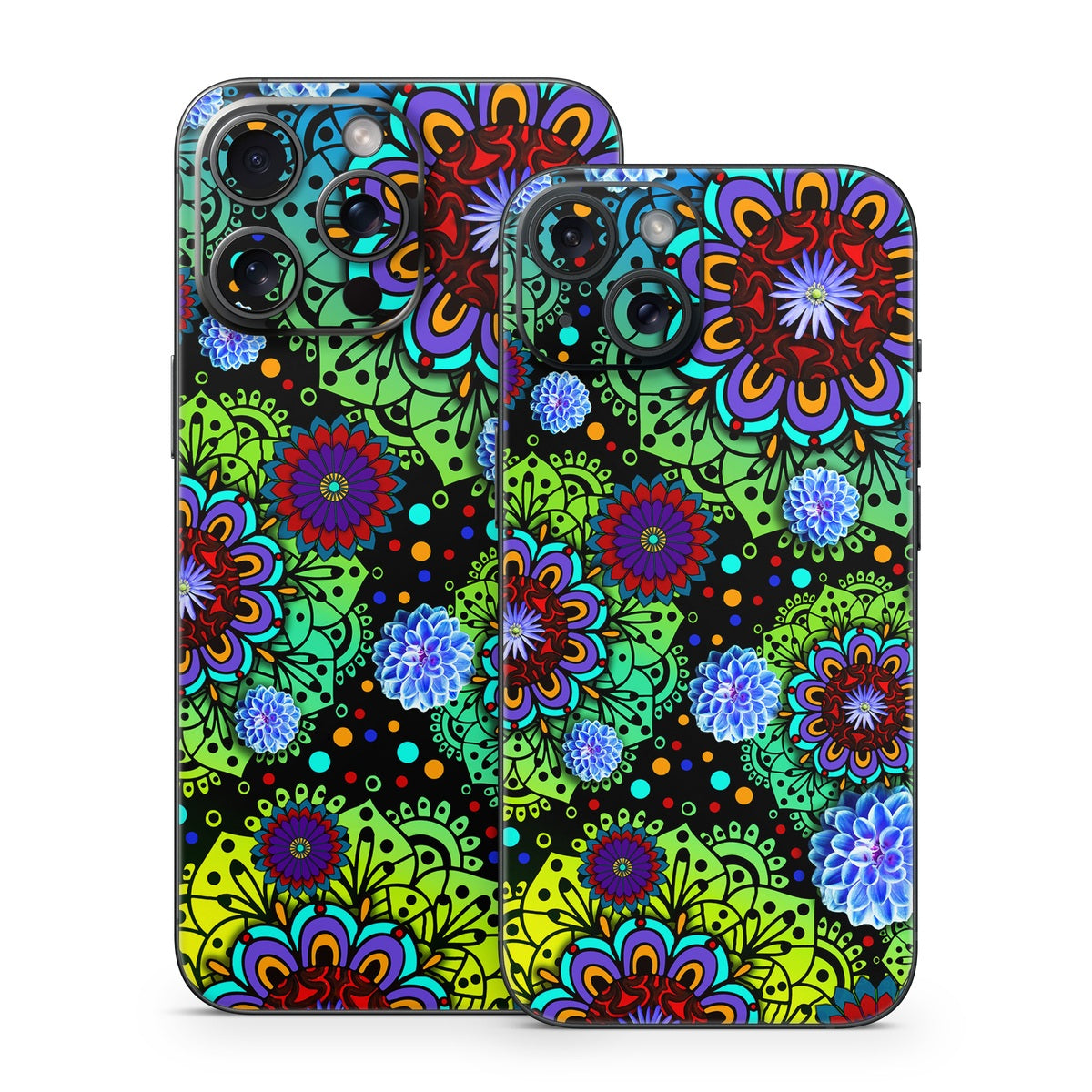 Funky Floratopia - Apple iPhone 15 Skin