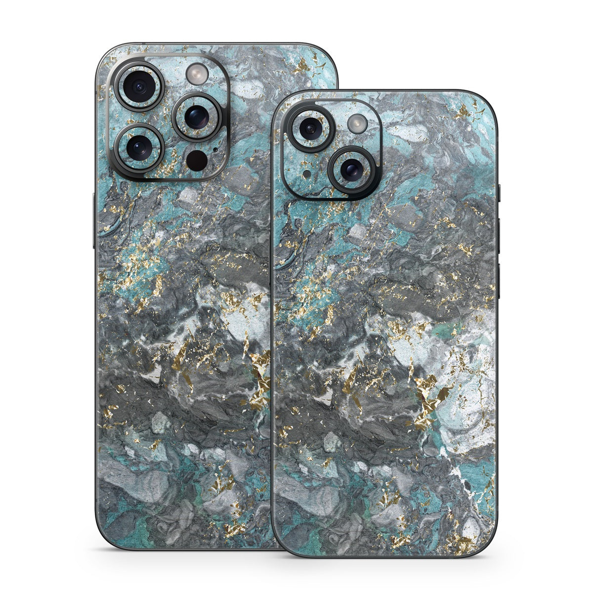 Gilded Glacier Marble - Apple iPhone 15 Skin