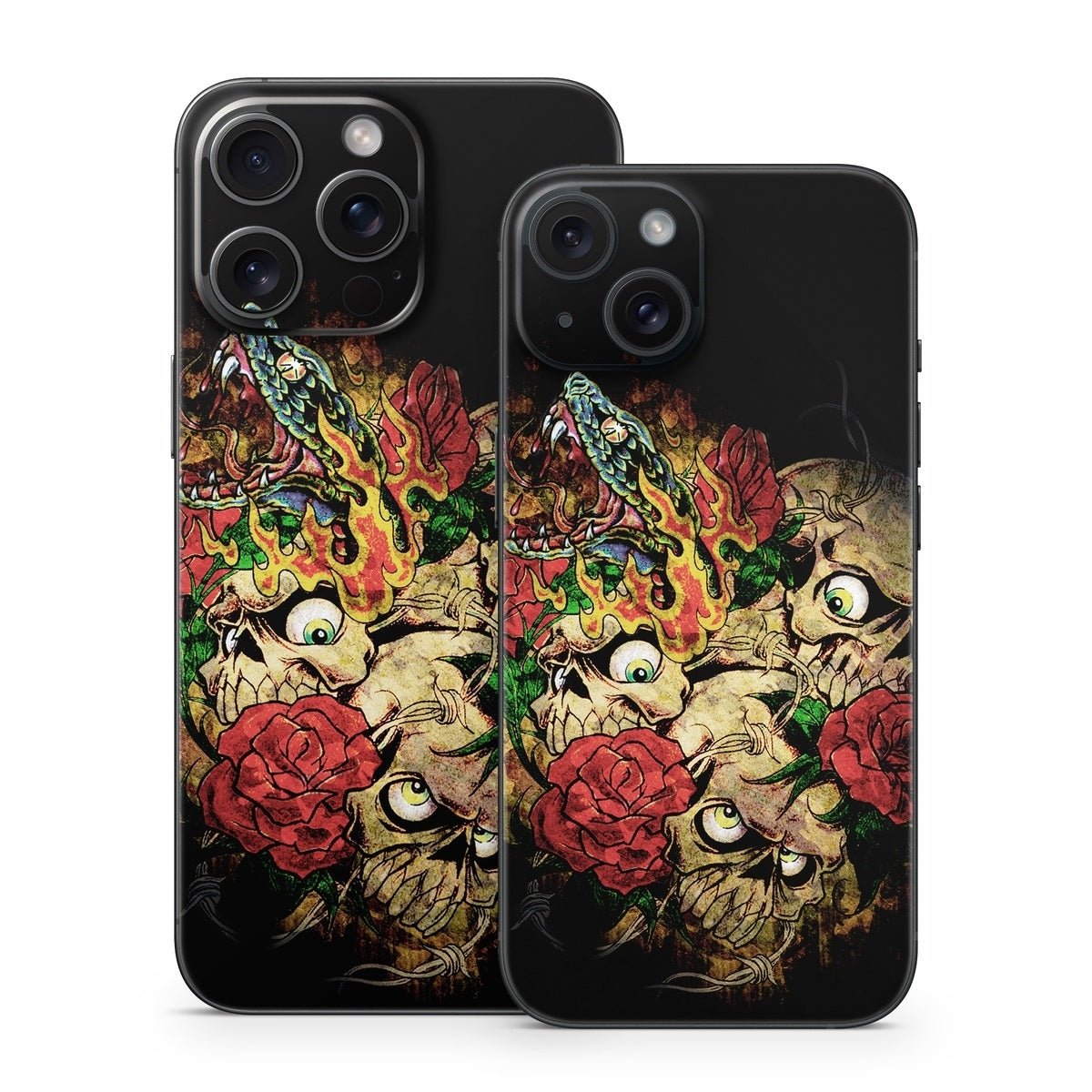 Gothic Tattoo - Apple iPhone 15 Skin