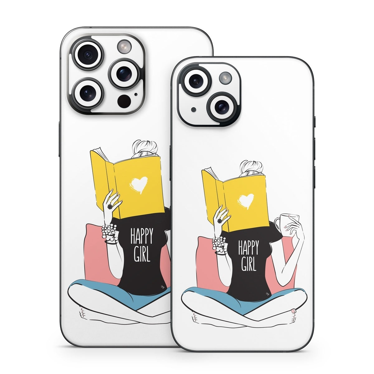 Happy Girl - Apple iPhone 15 Skin