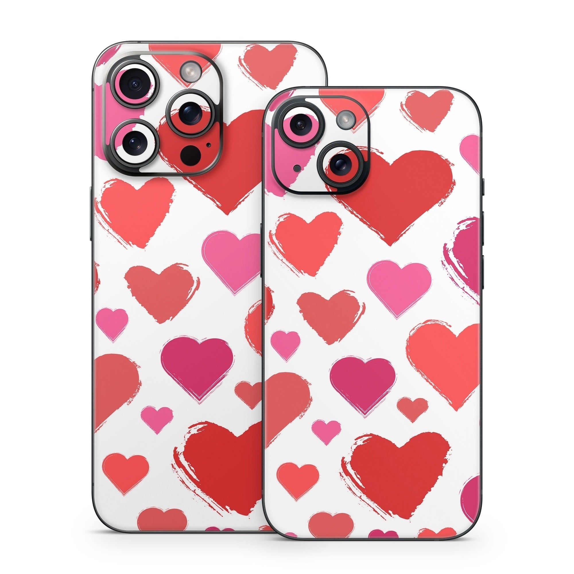 Hearts - Apple iPhone 15 Skin