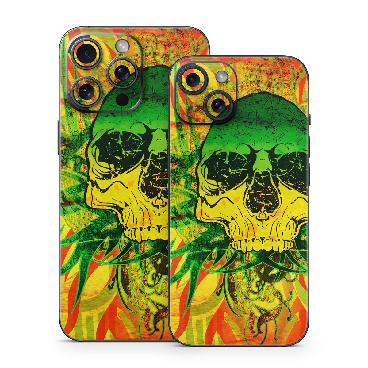 Hot Tribal Skull - Apple iPhone 15 Skin