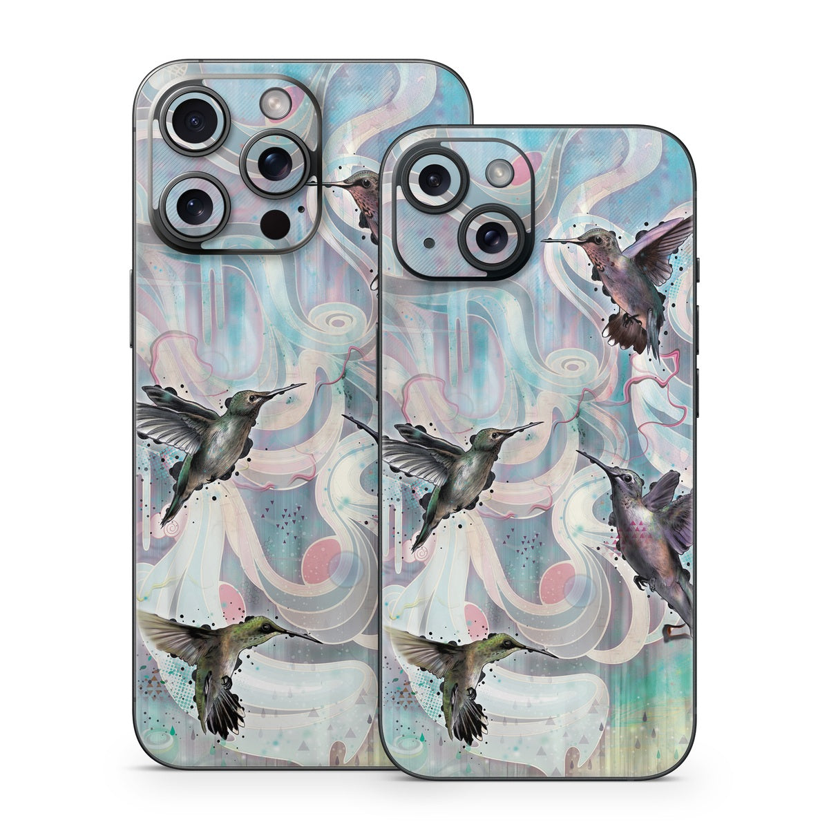 Hummingbirds - Apple iPhone 15 Skin