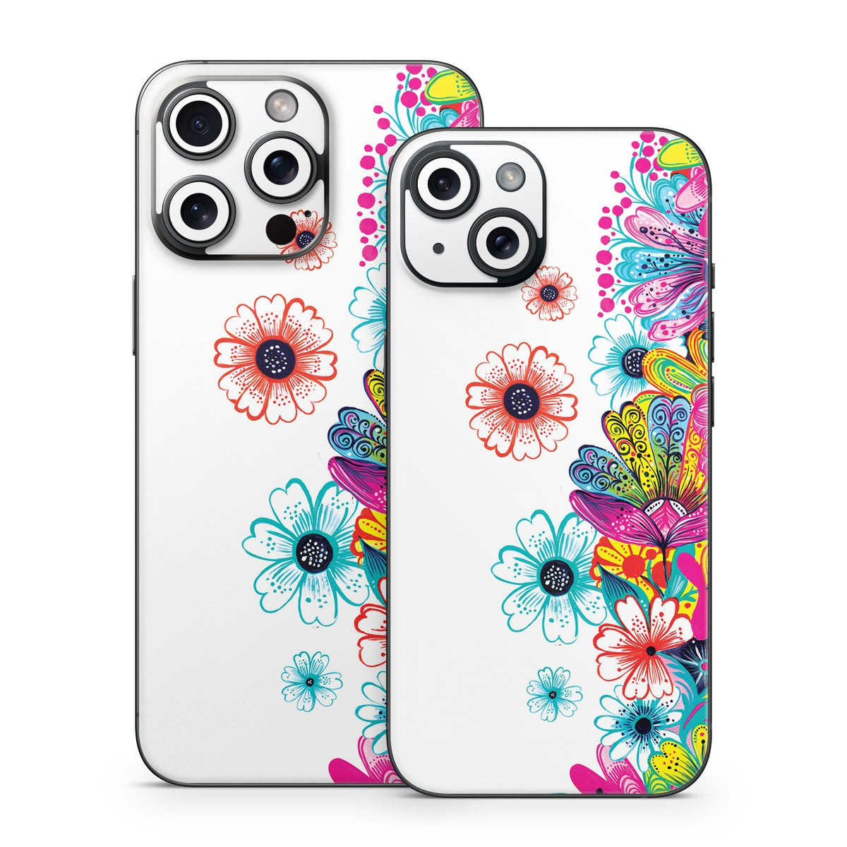 Intense Flowers - Apple iPhone 15 Skin