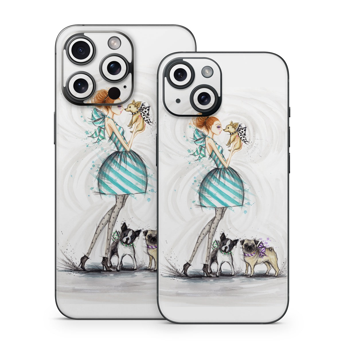 A Kiss for Dot - Apple iPhone 15 Skin