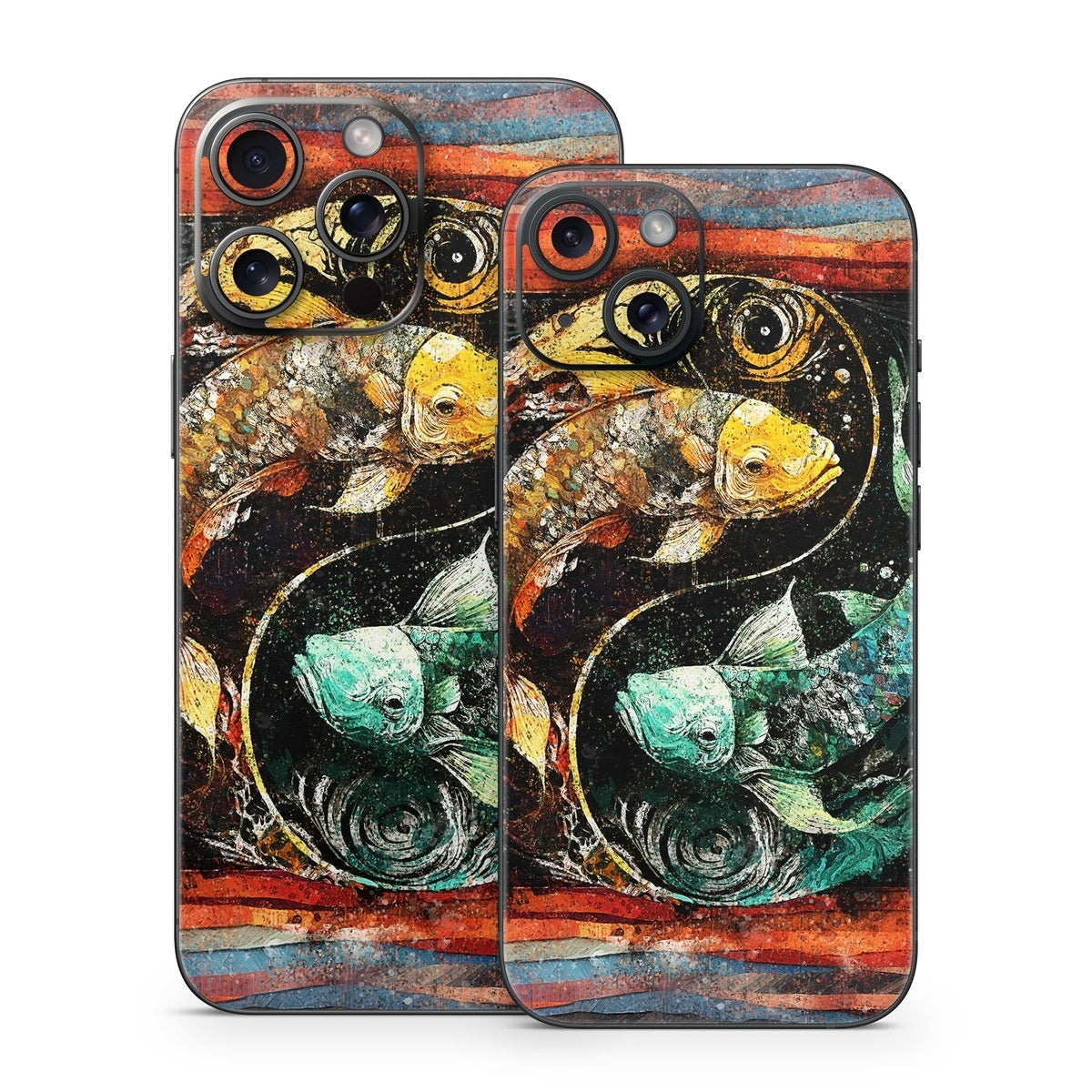 Koi Fish Yin Yang - Apple iPhone 15 Skin