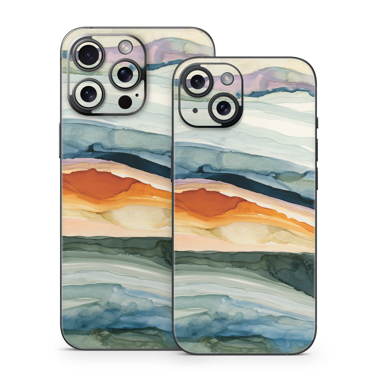 Layered Earth - Apple iPhone 15 Skin