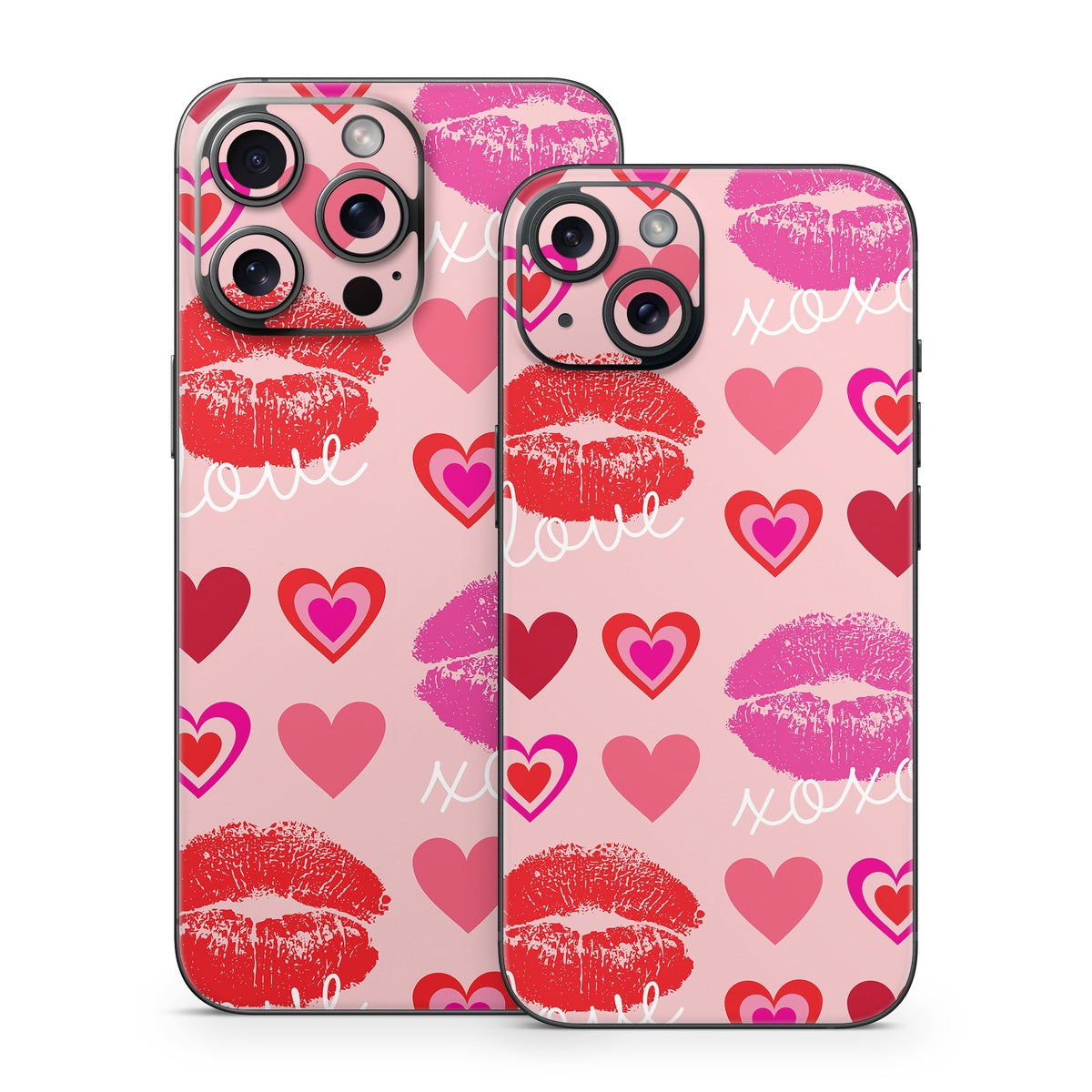 Love Hugs Kisses - Apple iPhone 15 Skin