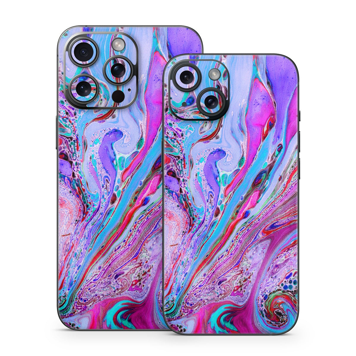 Marbled Lustre - Apple iPhone 15 Skin